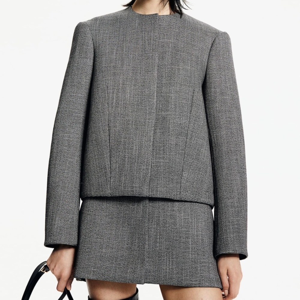 H&M Edition Structured Twill Jacket - Picture 2 of 5